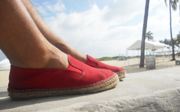 SoBe Unique Men's Espadrilles Espanola Way Shoes Miami Beach Florida